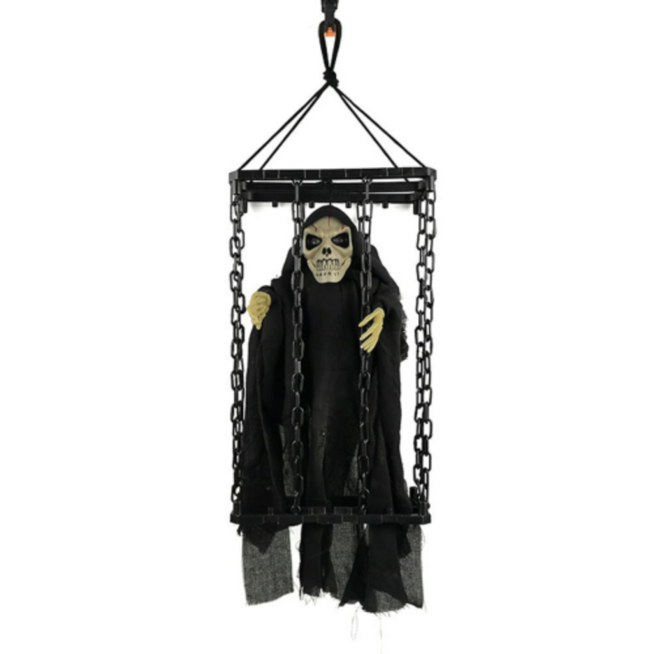 Halloween - Skeleton Figure With Chain