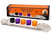 Halloween - Skeleton Hand With Shot Glasses