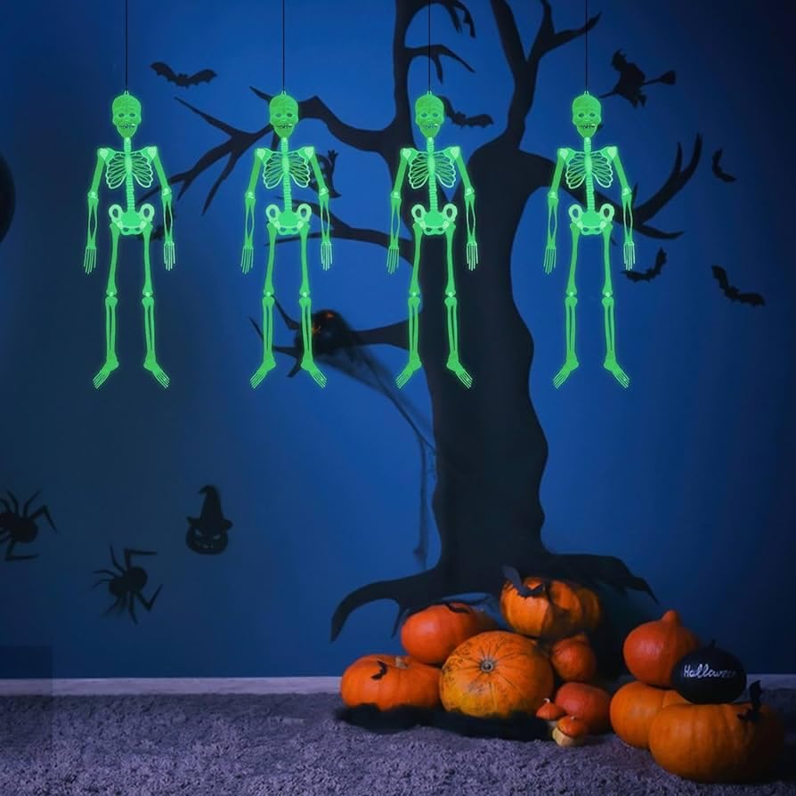 Halloween - Skeleton On Rope