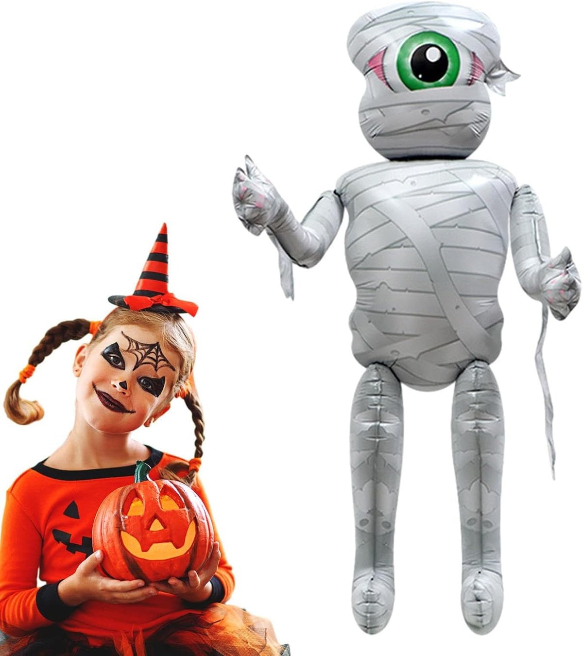 Halloween - Pumpkin Ghost Balloon