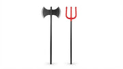 Halloween - Axe Wand And Devil Wand