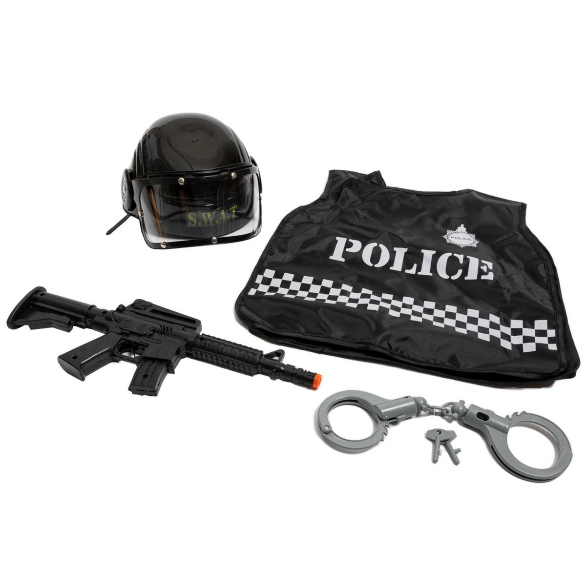 Halloween - Swat Tactical Response Costume - Medium