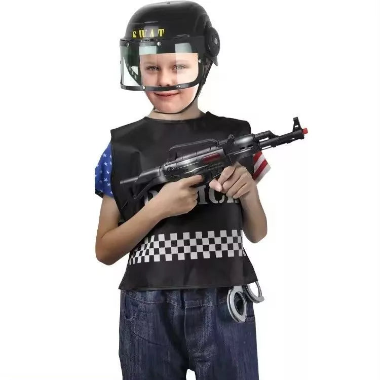 Halloween - Swat Tactical Response Costume - Medium