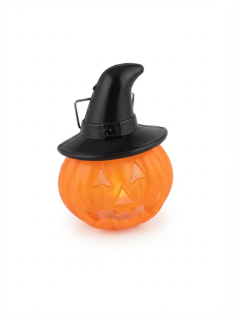 Halloween - Small Light-Up Pumpkins, Pack Of 12