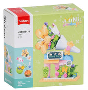 Sluban - Mini Handcraft- Flower Shop 100 Pcs