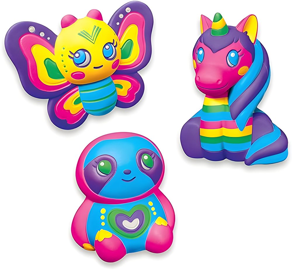 Cra-Z-Art Shimmer Colour Your Own Squeezie Fun Set