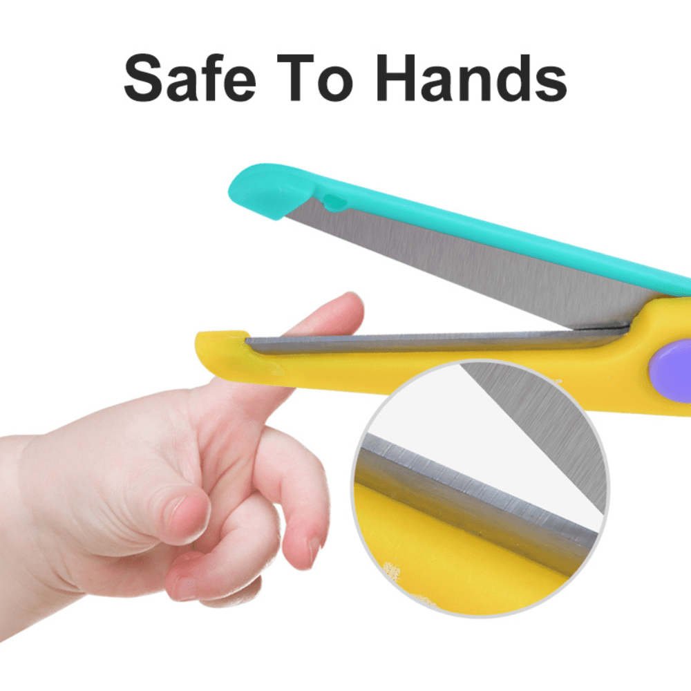 Mideer Kids Scissors (Yellow and Green)