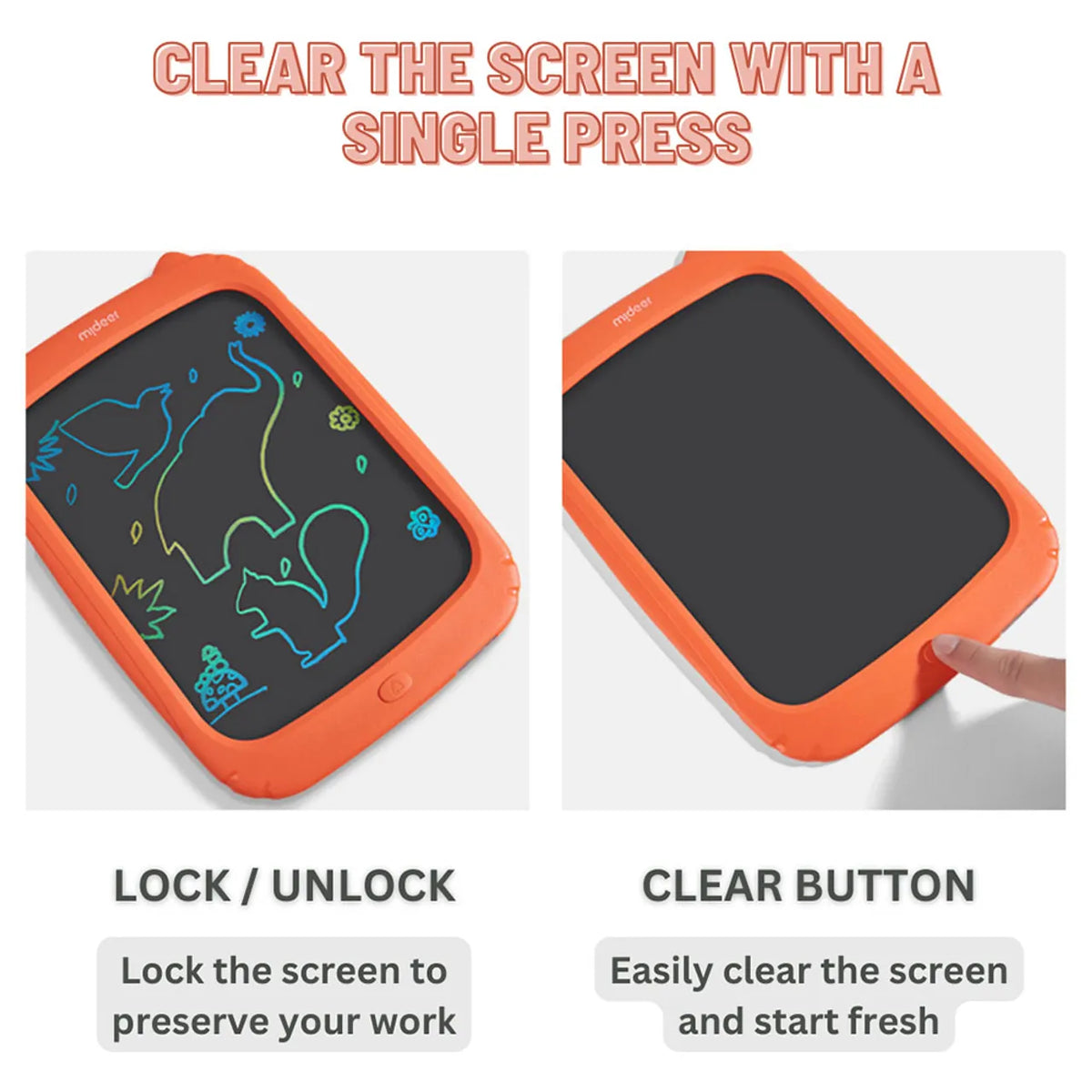 Mideer Transparent Copy LCD Tablet - Age 3+