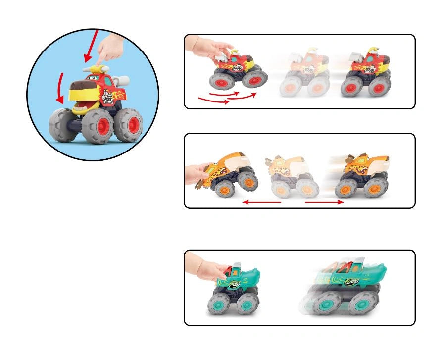 HOLA Monster Trucks Set