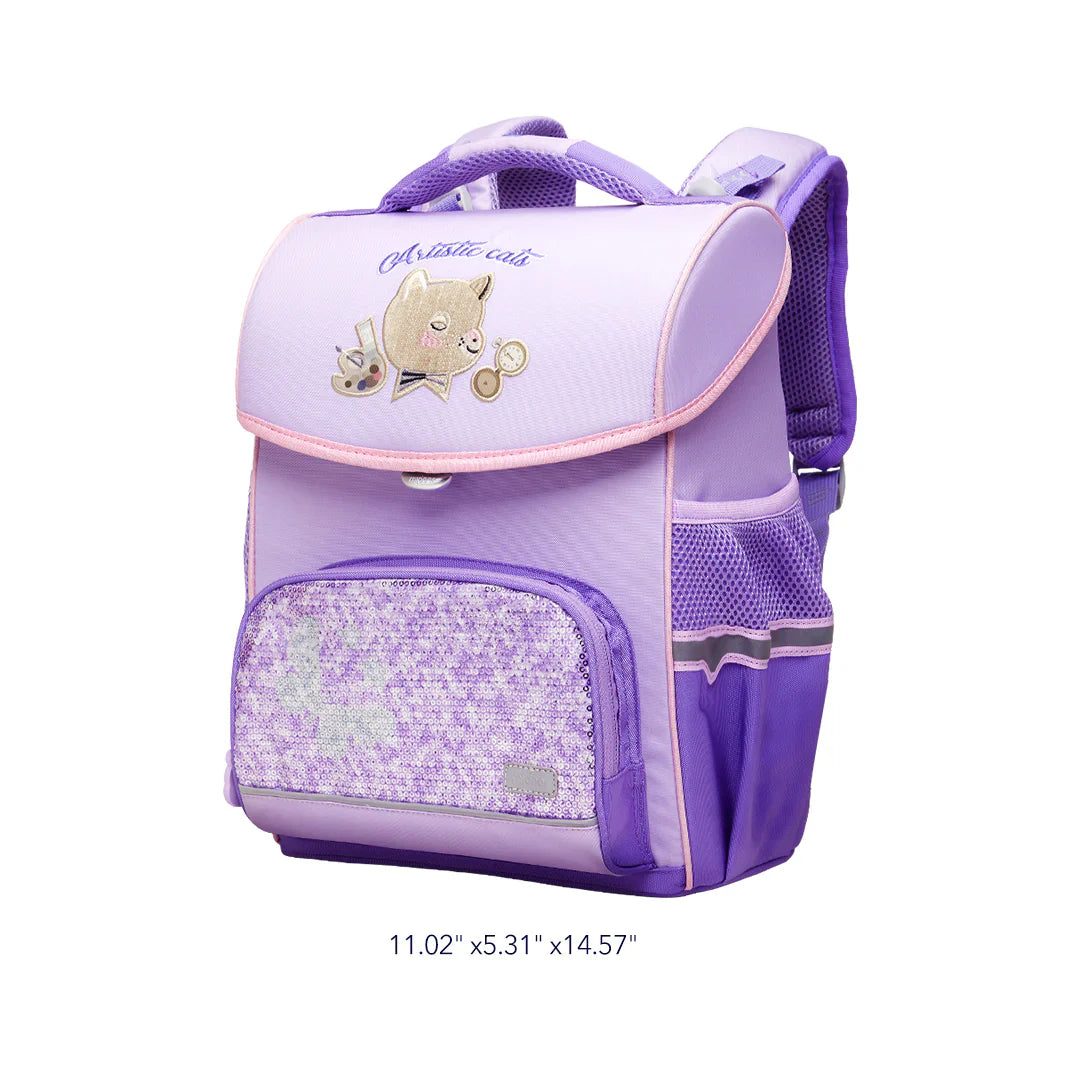 Mideer Spinecare Kids Backpack, Painting Cat