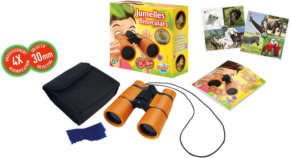 Buki Binoculars – Lightweight Outdoor Discovery Binoculars for Kids - Ages 5+