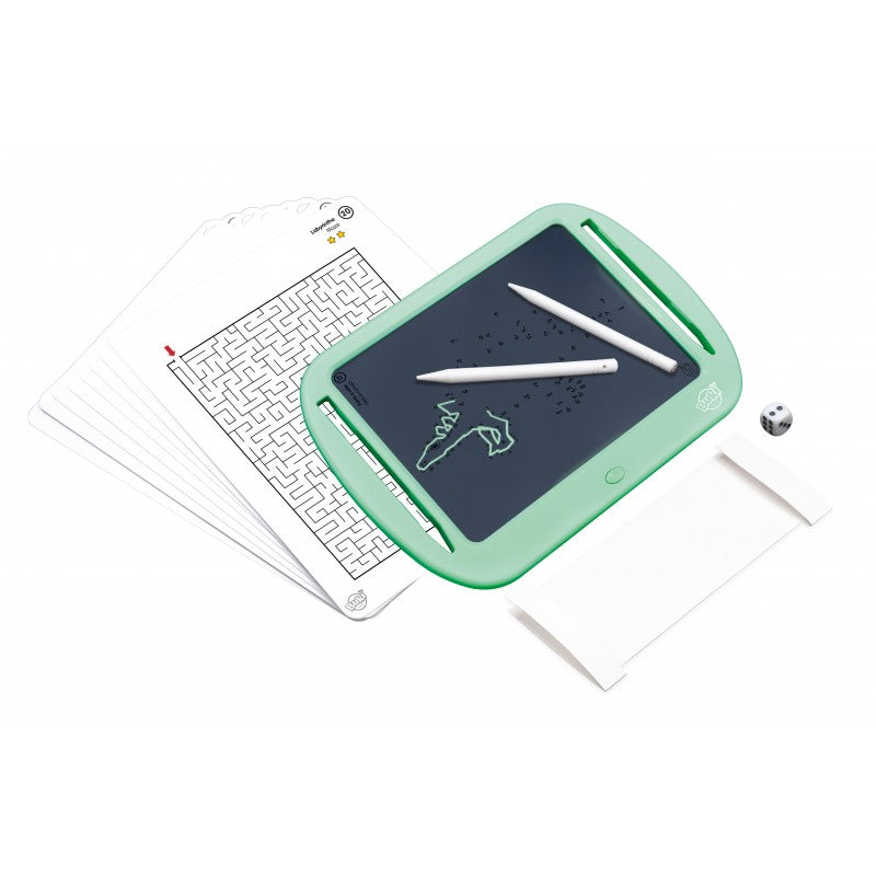 Buki Travel Games Tablet – Portable Kids Activity Tablet for Journeys - Ages 4+