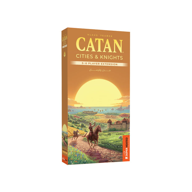 Catan: Cities & Knights Expansion (5-6 Players, Arabic/English)