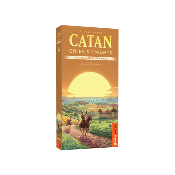 Catan: Cities & Knights Expansion (5-6 Players, Arabic/English)