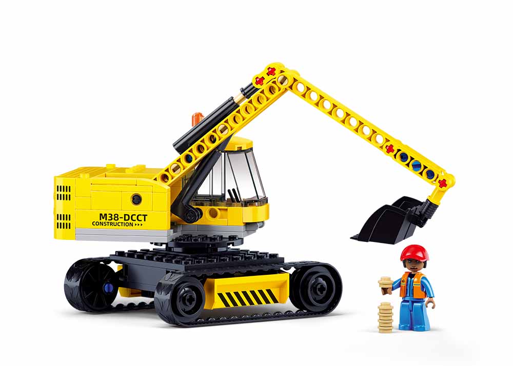 Sluban Town E6 Small Excavator (152 Pieces)
