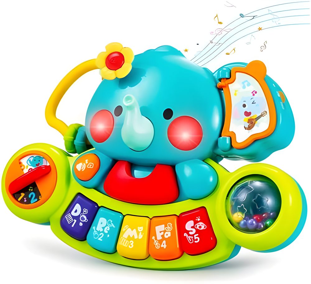 HOLA 2-in-1 Musical Elephant