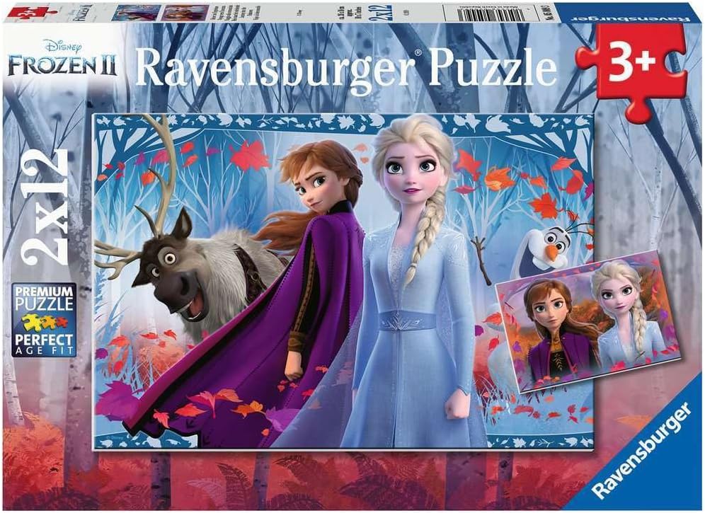Ravensburger Disney Frozen Journey Into the Unknown Puzzle 2 x 12 Pieces