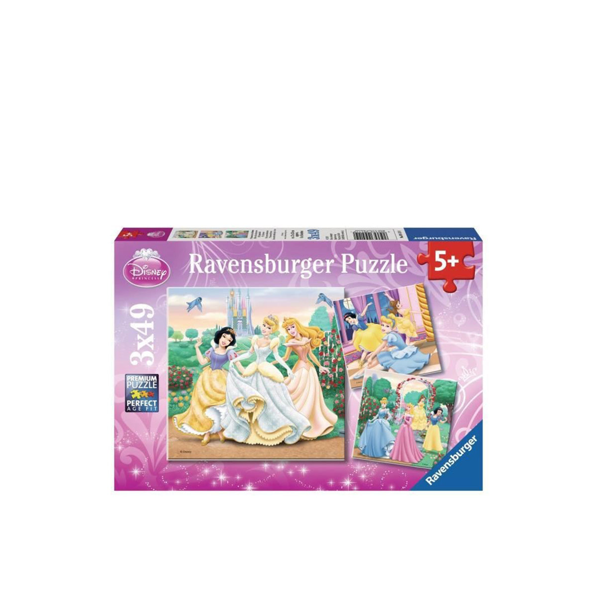 Ravensburger Disney Princess Puzzle 3 x 49 Pieces