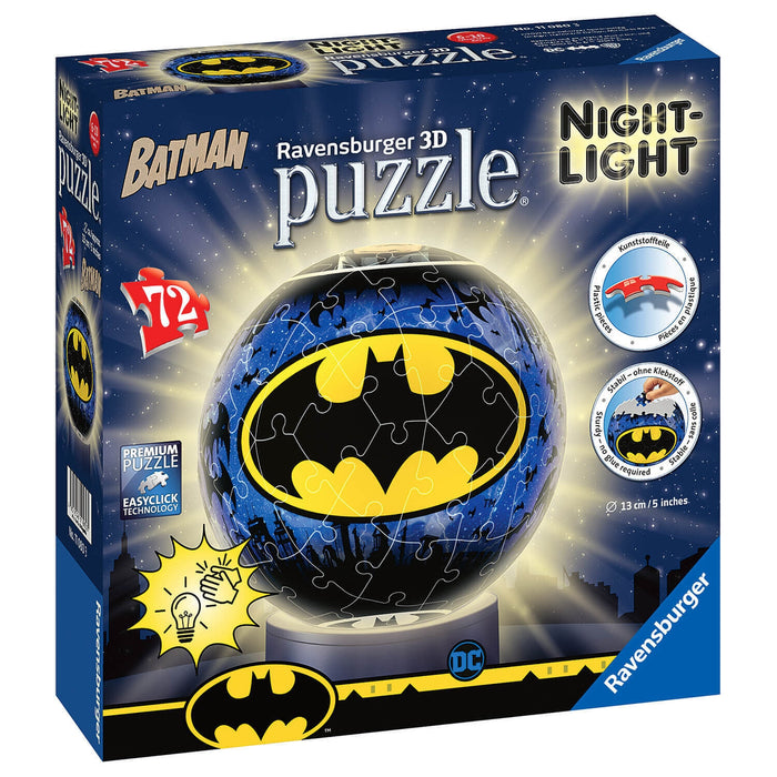Ravensburger Batman 3D Night-Light 72 Piece Puzzle