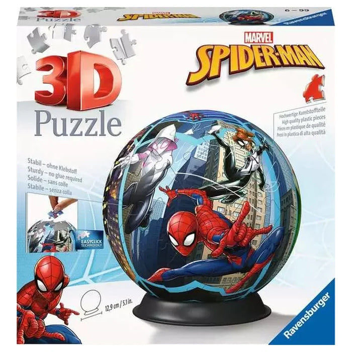 Spider-Man 72 Piece Jigsaw Puzzle - Ages 4+