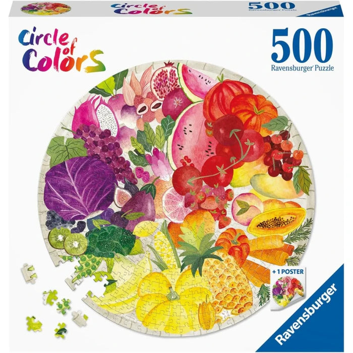 Ravensburger Fruits and Vegetables 500 Piece Puzzle