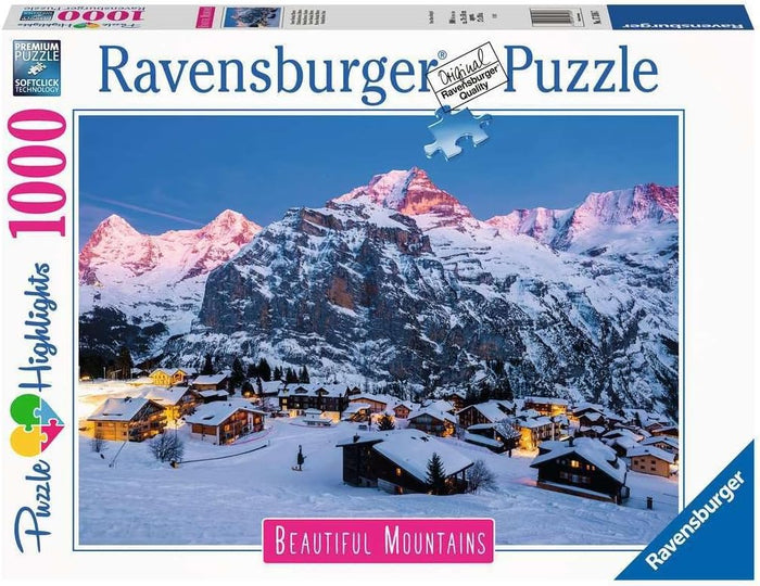 Berner Oberland, Mürren Puzzle 1000 Pieces