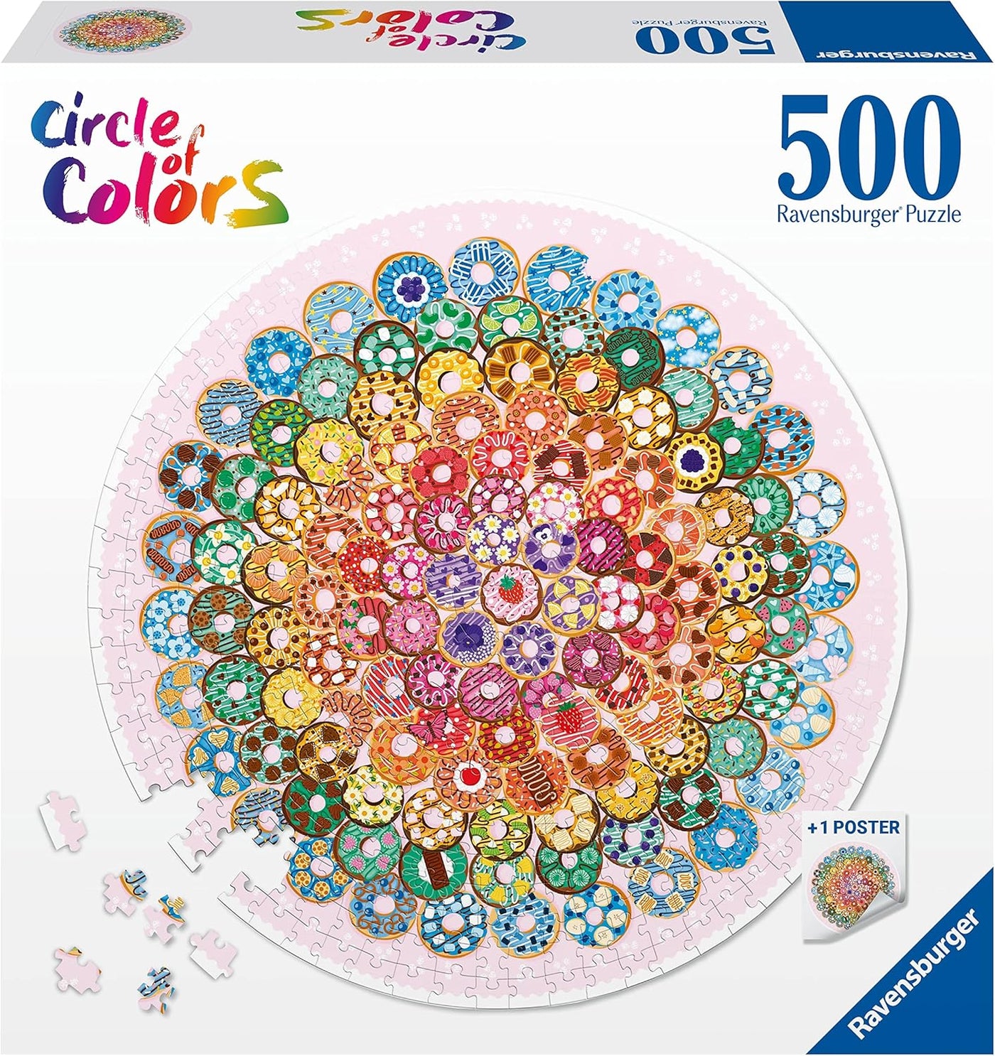 Ravensburger Doughnuts 500 Piece Puzzle