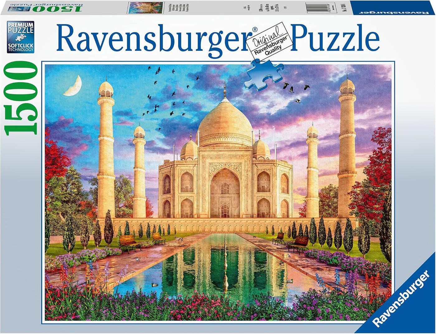 Ravensburger Taj Mahal 1500 Piece Puzzle