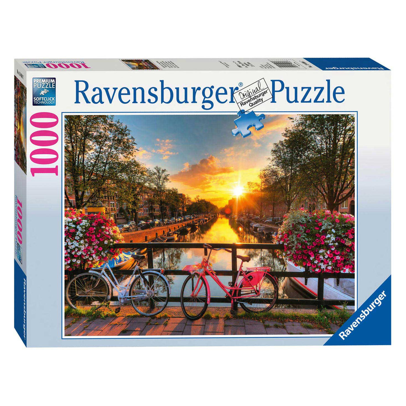 Ravensburger Bicycles in Amsterdam 1000 Piece Puzzle