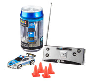 Revell RC Mini Police Car in Can - Rechargeable Toy