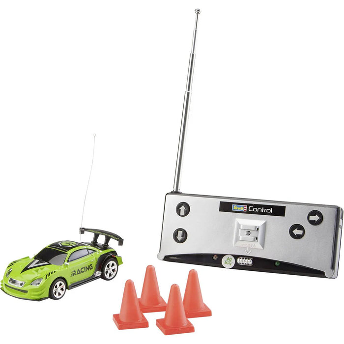 Revell RC Mini Racing Car Green - Rechargeable Toy Car