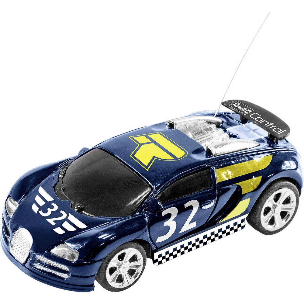 Revell RC Mini Racing Car Blue - Rechargeable Toy Car