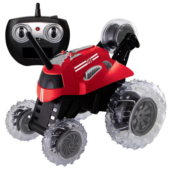 Remote Control Monster Spinning Car, Red