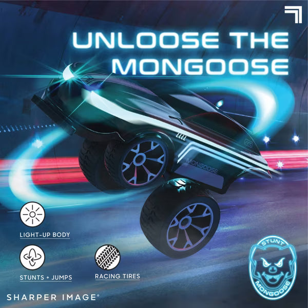 Discovery RC Stunt Mongoose LED - Remote Control Stunt Car