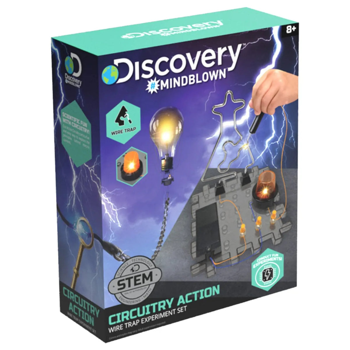 Discovery Circuitry Action Wire Trap Experiment Set for Kids
