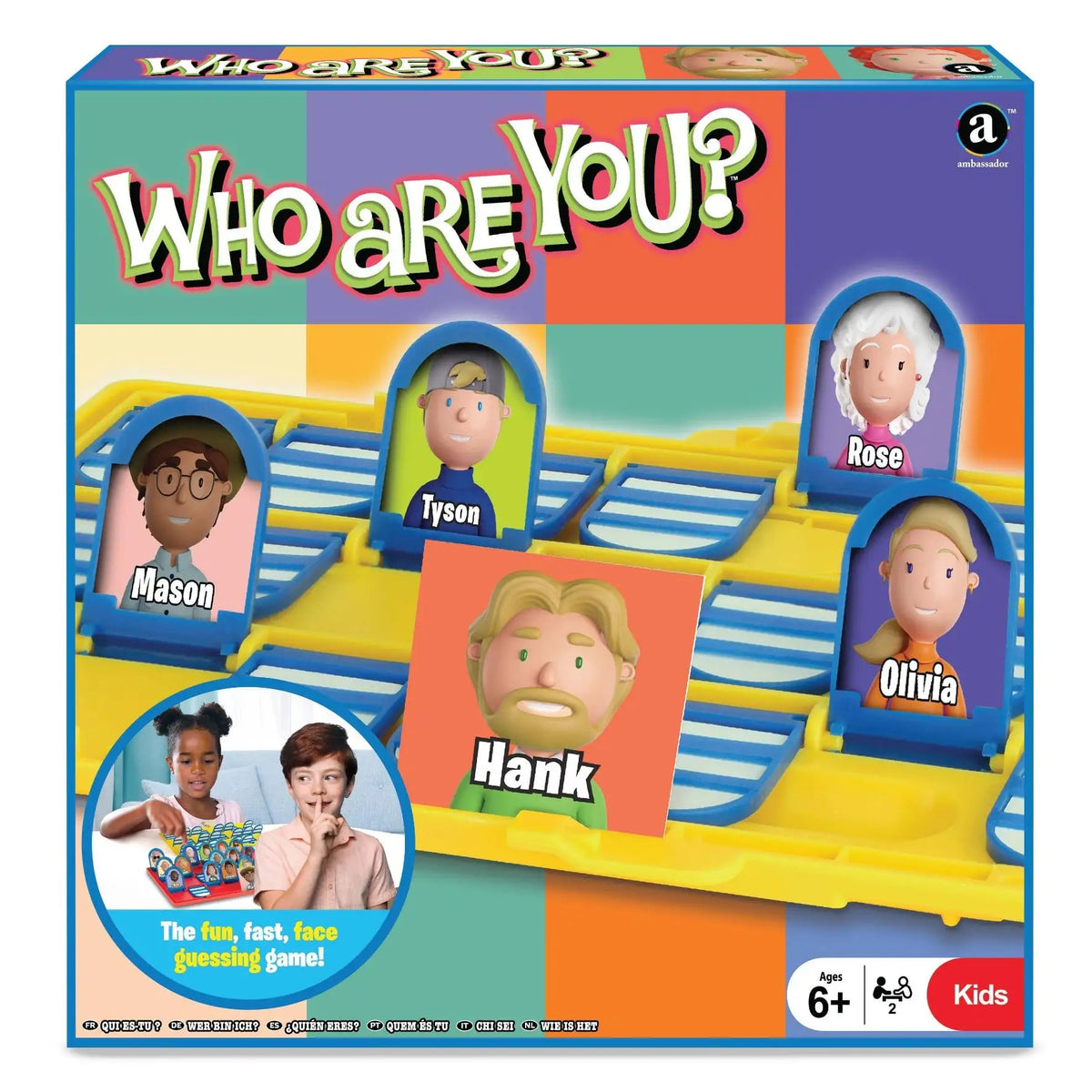 Ambassador Who Are You Game - Character Guessing Party Game