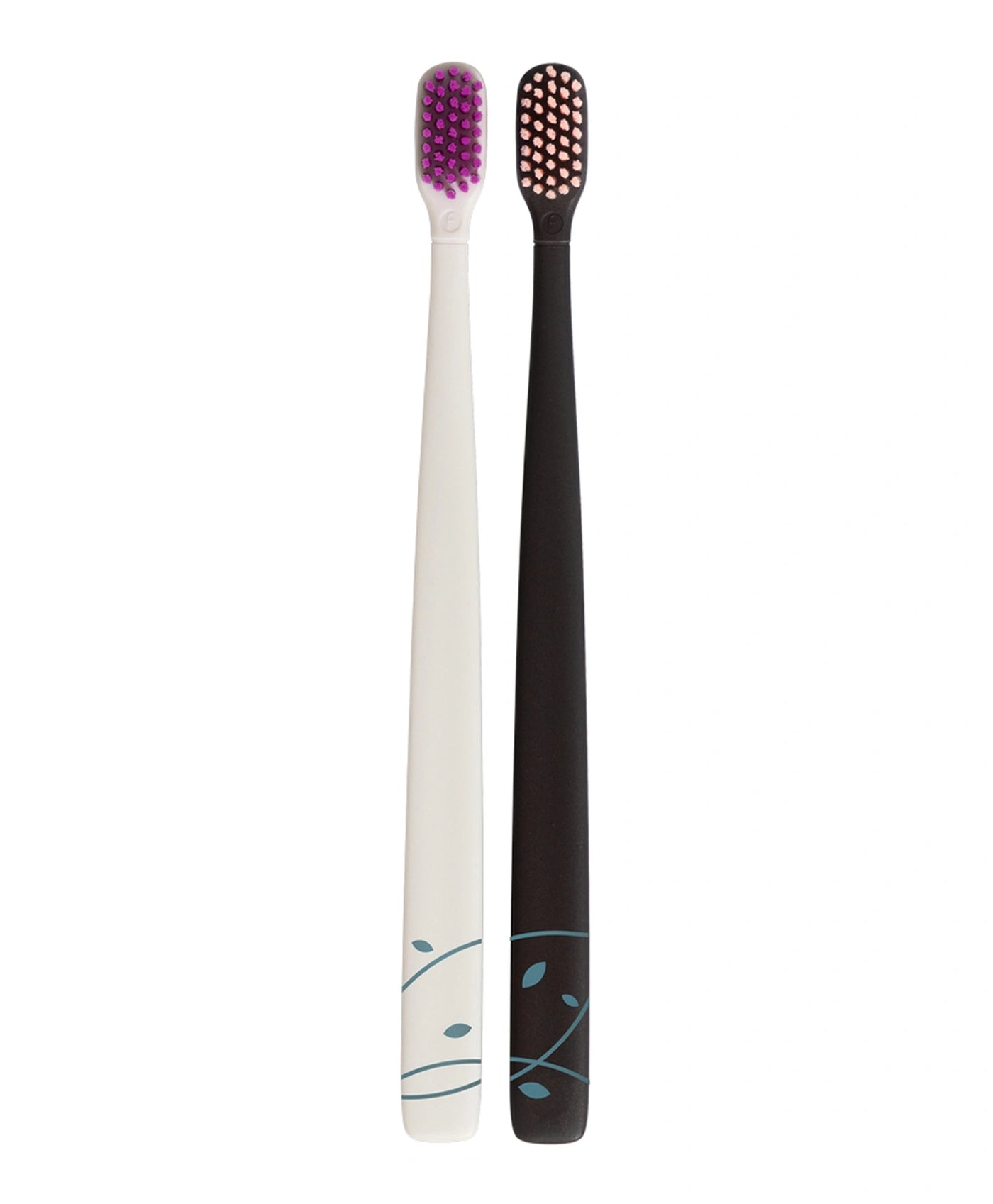 Flipper Toothbrush - Charcoal Brown & Pepper White
