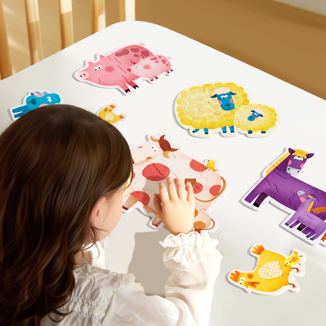 MiDeer My First Artist Puzzle, Farm Animals