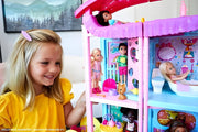 Barbie Chelsea Playhouse Doll House with Pets and Accessories