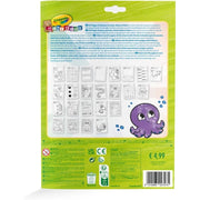 Crayola Colour & Shape Activity Book with 8 Crayons