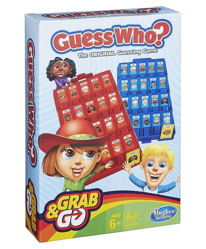 Hasbro Guess Who Grab and Go - Portable Guessing Game