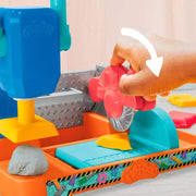 Play-Doh Stamp and Saw Tool Bench Playset - Pretend Workbench Toy