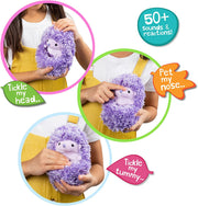 Curlimals Interactive Hedgehog Plush for Kids 3+