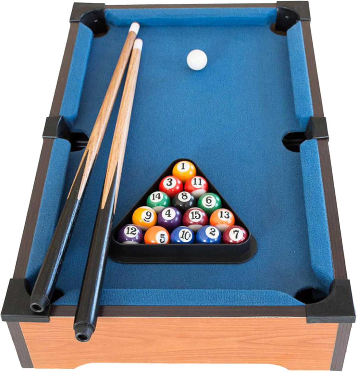 The Source Table Top Pool Game - Mini Billiards Set