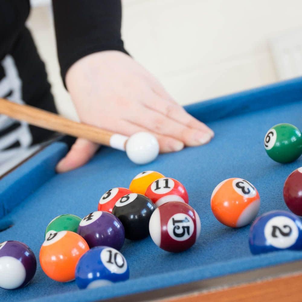 The Source Table Top Pool Game - Mini Billiards Set