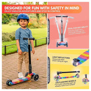 Bold Cube Big 3 Wheel Scooter - Crystal Rubix