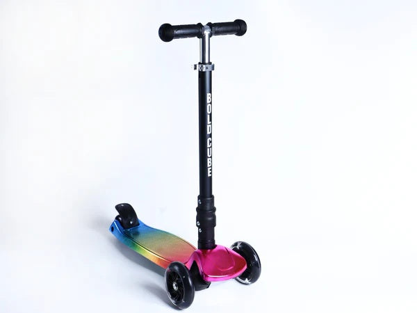 Bold Cube Big 3 Wheel Scooter Candyfloss - Stable Kids Scooter