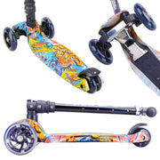 Bold Cube Big 3 Wheel Scooter Street Graffiti - Stable Kids Scooter