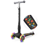 Bold Cube Three Wheel Scooter Rocket Black - Stable Kids Scooter
