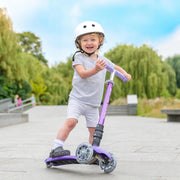 Bold Cube Three Wheel Scooter Unicorn Purple - Stable Kids Scooter